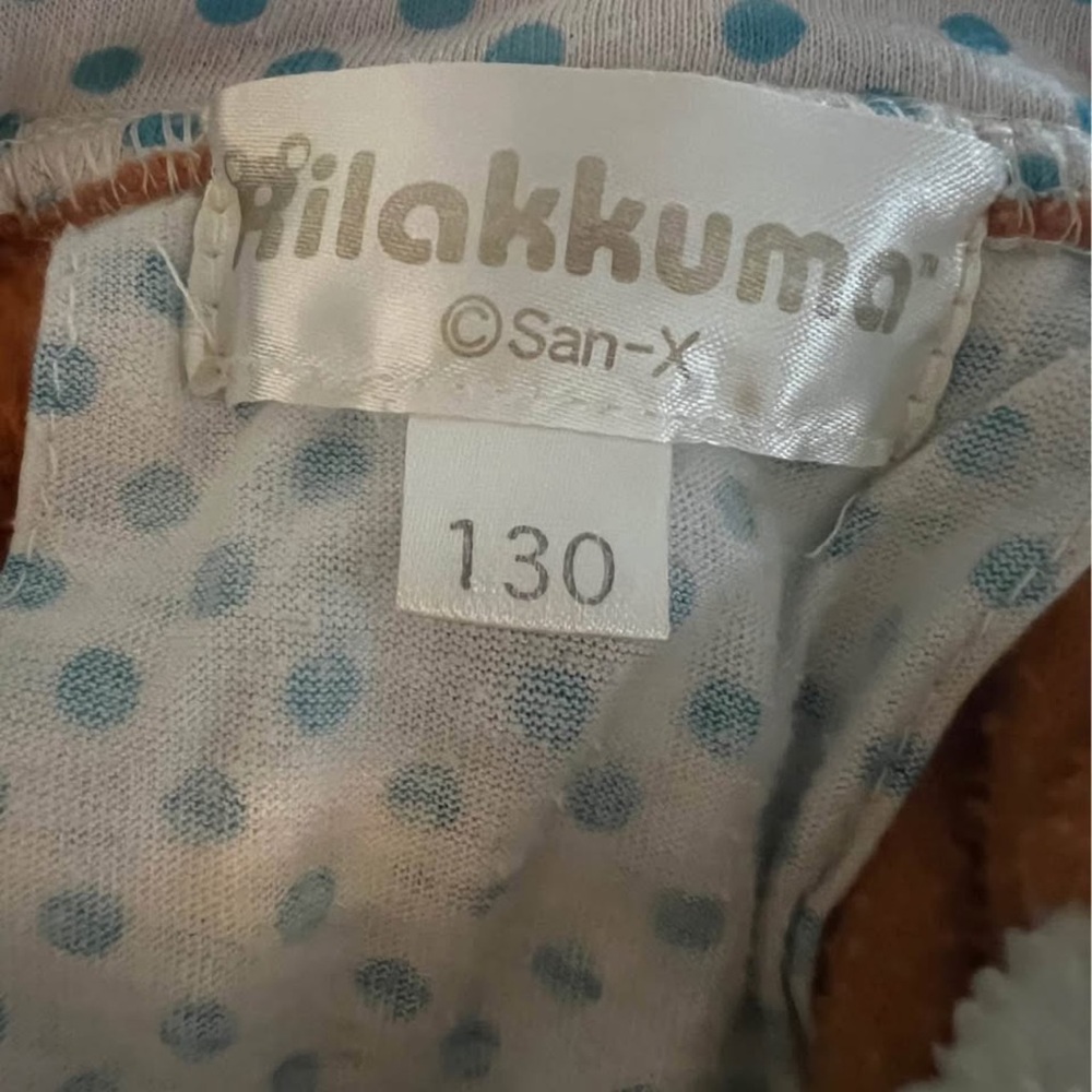 Bundles SAZAC Rilakkuma
Kids Costume
Kigurumi Fleece
Cosplay 130 Brown,beige - Picture 14 of 17